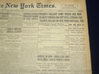 1917 MAY 26 NEW YORK TIMES - PETAIN'S ARMY NEEDS OUR MEN - NT 9147