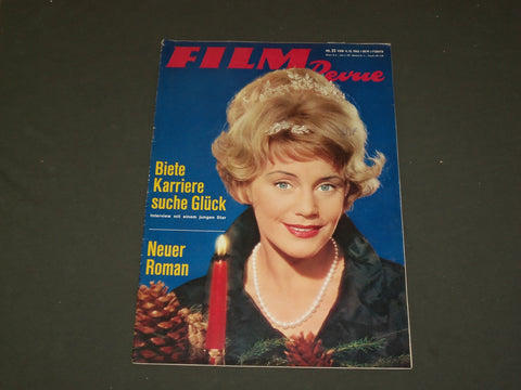 1962 DEC 4 FILM REVIEW (GERMAN) MAGAZINE - NICE PHOTOS, ARTICLES & ADS - B 4006