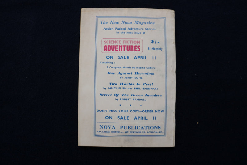 1958 APRIL NEW WORLDS SOFTCOVER DIGEST MAGAZINE - VOLUME 24, NUMBER 70 - K 434