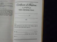 1940 MEMBERSHIP MANUAL OF THE METHODIS CHURCH SOFTCOVER BOOK BY LESEMANN- J 9651