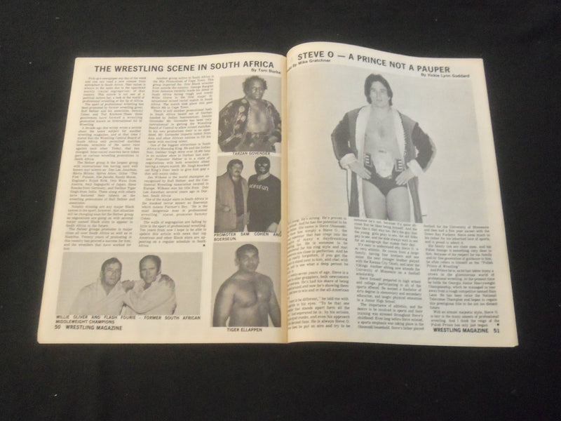 1981 AUGUST THE RING'S WRESTLING MAGAZINE - TOMMY RICH - MOOLAH - B 5529U