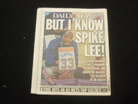 2021 MARCH 12 NEW YORK DAILY NEWS NEWSPAPER - 1 YEAR AGO BROADWAY WENT DARK