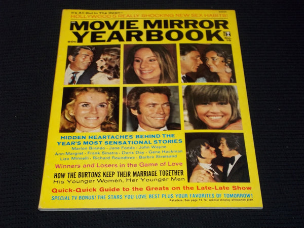 #15 MOVIE MIRROR YEARBOOK MAGAZINE - BARBRA STREISAND FRONT COVER - E 16493