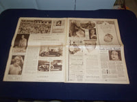1928 MAY 19 NEW YORK HERALD TRIBUNE GRAVURE SECTION-CURVEUR WINS JAMAICA-NP 4988
