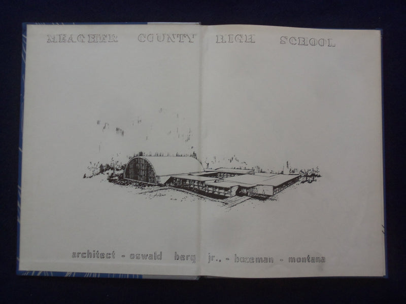 1956 THE HORNETS' HIVE WHITE SULPHUR SPRINGS (MT) HIGH SCHOOL YEARBOOK - YB 3225