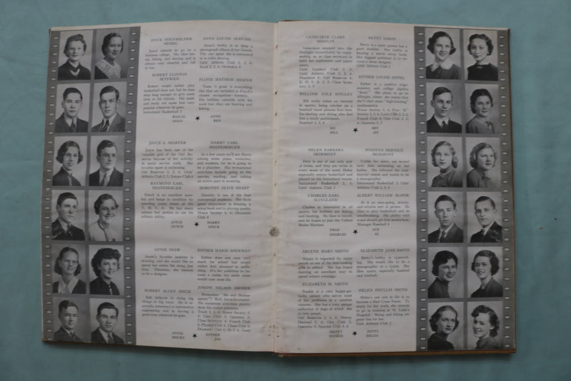1937 THE RECHAUFFE EASTON HIGH SCHOOL YEARBOOK - EASTON, PENNSYLVANIA - YB 3555