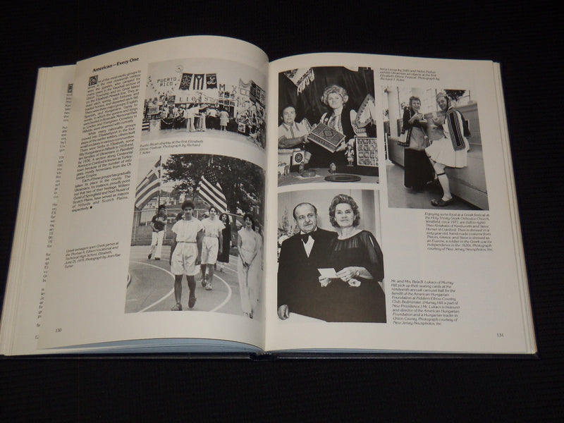 1982 ELIZABETH TOWN & UNION COUNTY A PICTORIAL HISTORY BOOK - KD 4585H