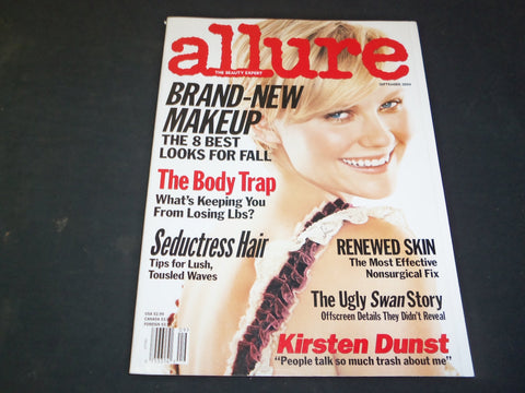 2004 SEPTEMBER ALLURE MAGAZINE - KIRSTEN DUNST - SP 5123