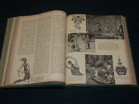 1944 NOV-1945 OCT TRAVEL MAGAZINE BOUND VOLUME - GREAT COVERS - KD 5984