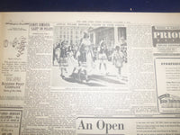 1944 OCT 9 NEW YORK TIMES - U.S. VISE GRIPS AACHEN; 3D ARMY LASHES OUT - NP 6636