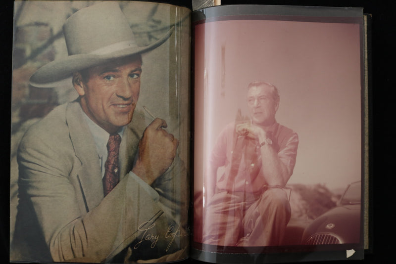 GARY COOPER SCRAPBOOK - E 24896