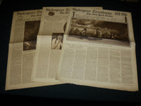 1916 NEW YORK TIMES PICTURE SECTION LOT OF 3 - SHAKESPEARE TERCENTARY - NP 5463