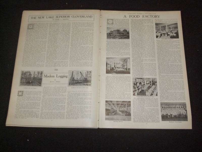 1913 JUNE 14 HARPER'S WEEKLY MAGAZINE - REMEMBERING THE MAINE - ST 6392