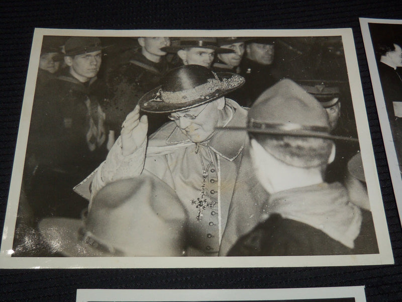 1930'S ARTHUR CARDINAL HINSLEY PRESS PHOTOS LOT OF 4 - #59