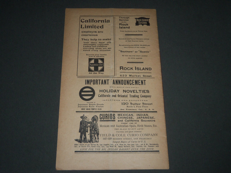 1904 DECEMBER CLUB LIFE WOMAN'S GUILD MAGAZINE - NICE COVER - J 2581