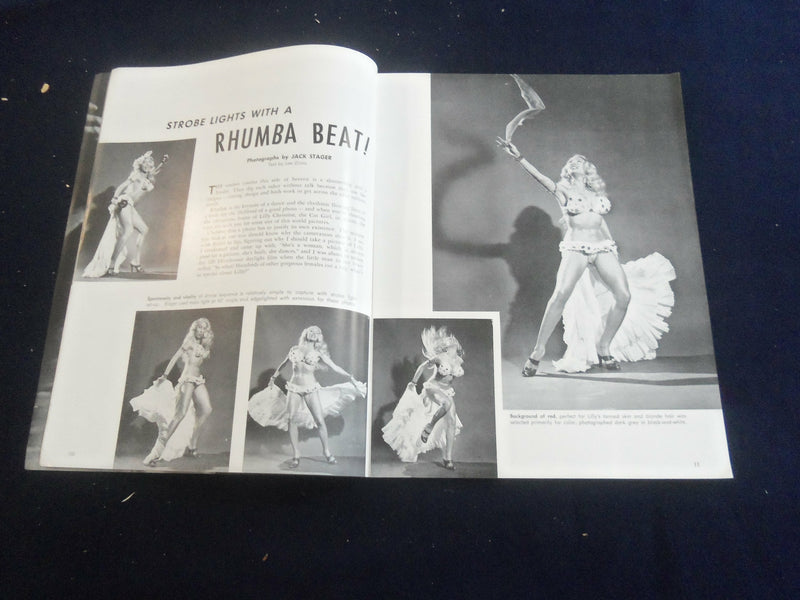 1955 JANUARY ART PHOTOGRAPHY MAGAZINE - NICE PHOTOGRAPHS & STORIES - SP 7491V