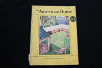 1929 JULY THE AMERICAN HOME MAGAZINE - AN ILLUSTRATED BACKYARD COVER - E 9813