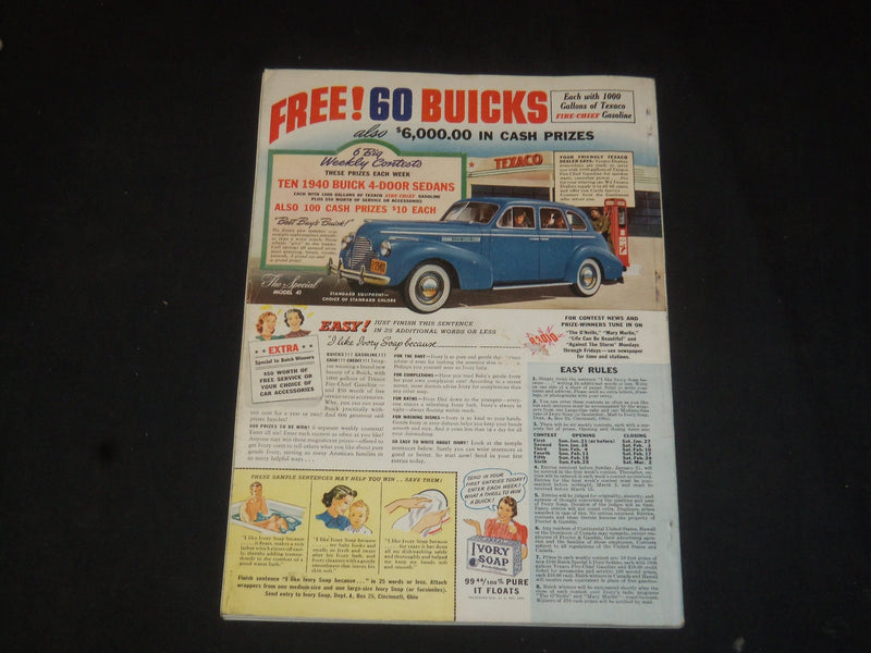 1940 FEBRUARY THE AMERICAN MAGAZINE - GREAT COVER, STORIES & ADS - SP 6636