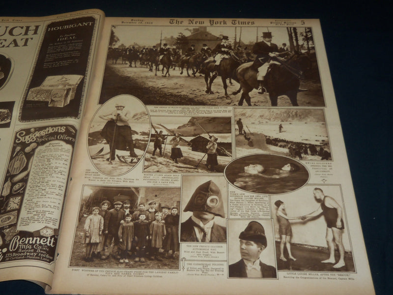 1920 DECEMBER 19 NEW YORK TIMES PICTURE SECTION - GOBELIN TAPESTRIES - NT 8792