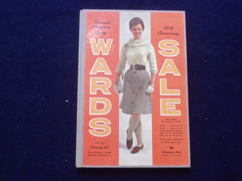 1960 MONTGOMERY WARD 88TH ANNIV. SALE CATALOG-HARDCOVER- KANSAS CITY,MO - J 8494