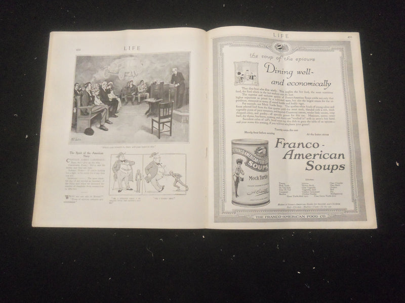 1916 SEPTEMBER 14 LIFE MAGAZINE - JOSEPHUS DANIELS NUMBER - L 763X
