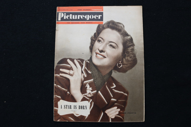 1949 JULY 2 PICTUREGOER MAGAZINE - BARBARA STANWYCK COVER - E 26007