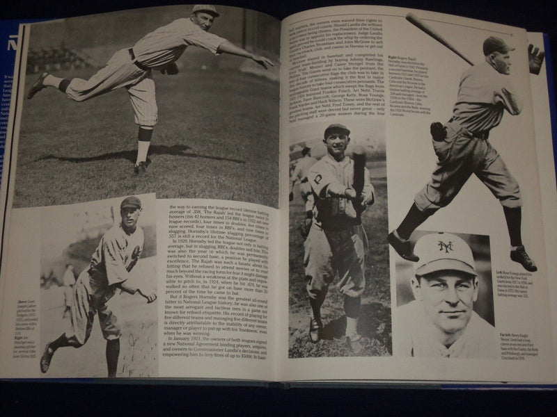 1986 THE AMERICAN & NATIONAL LEAGUES A HISTORY LOT OF 2 VOLUMES - KD 1841