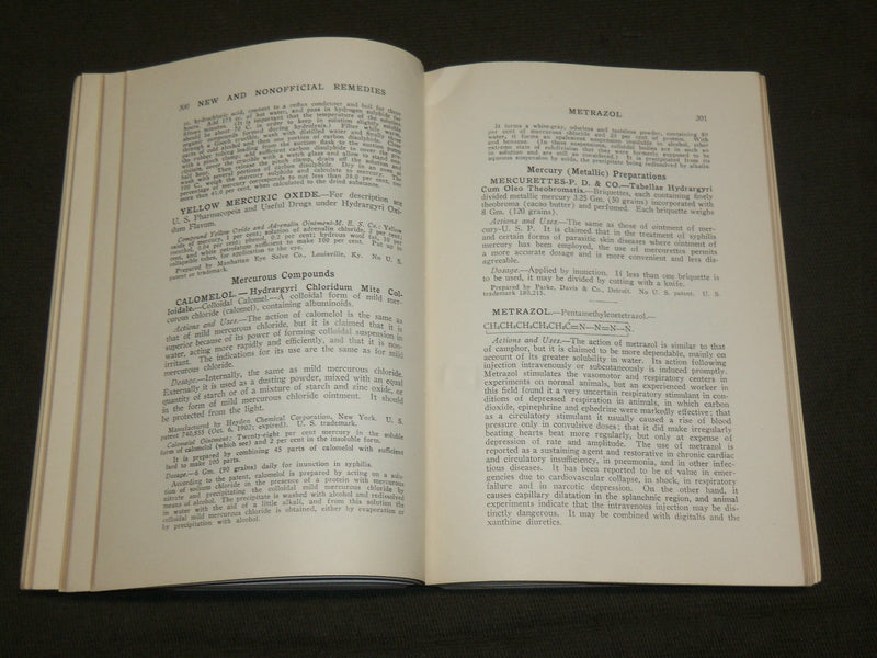 1933 NEW AND NONOFFICIAL REMEDIES BOOK - AMERICAN MEDICAL ASSOCIATION - J 6142