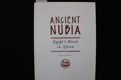 1993 ANCIENT NUBIA - EGYPT'S RIVAL IN AFRICA SOFTCOVER BOOK - KD 9829