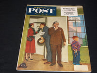 1953 MARCH 7 SATURDAY EVENING POST MAGAZINE NICE ILLUSTRATED COVER - E 1265