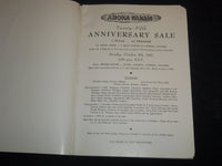 1951 ANOKA FARMS 25TH ANNIVERSRAY BREEDERS' CATTLE SALE CATALOG - J 9223