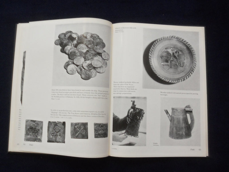 1960 THE WARSHIP VASA DEEP DIVING HARDCOVER BOOK BY ANDERS FRANZEN - KD 8817