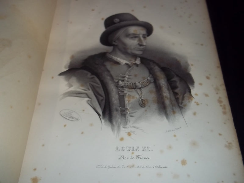 1840 ICONOGRAPHIE FRANCAISE BY DELPECH FRENCH VOLUME NO. 1 - ENGRAVINGS - Z 14