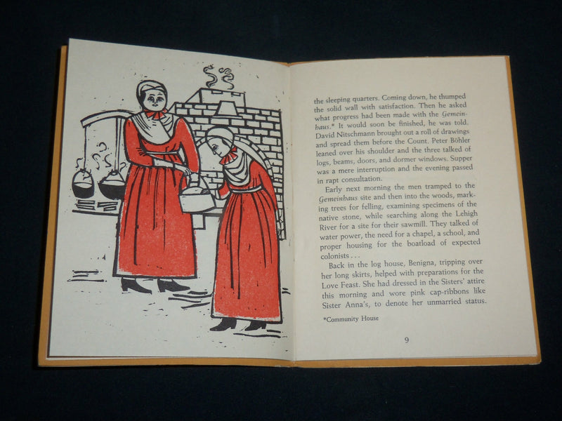 1958 CHRISTMAS IN BETHLEHEM SOFTCOVER BOOK BY RUTH HUTCHISON - J 6608