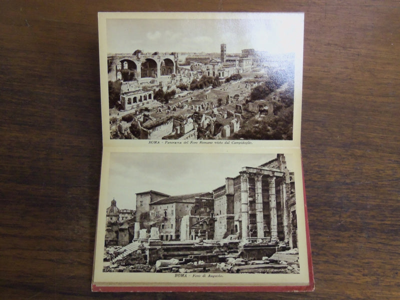1920'S RICORDO DI ROMA VIEW BOOKS LOT OF 2 - PART 1 & PART 2 - K 1156