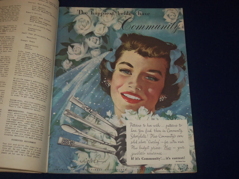 1949 ADVISORY SERVICE FOR STUDENTS OF ADVERTISING BOOK - NICE COLOR ADS - J 1775