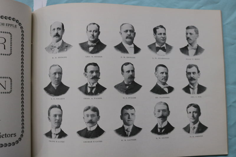 1901 ELKS GRAND CARNIVAL REUNION PHOTO ALBUM - SOFTCOVER BOOK - K 2483