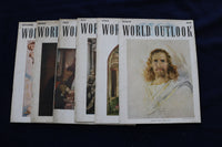 1945 WORLD OUTLOOK MAGAZINE - LOT OF 6 - O 3424