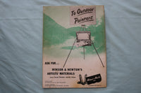 1953 JUNE-JULY AMERICAN ARTIST MAGAZINE - A SPECIAL SUMMER ISSUE COVER - E 26589