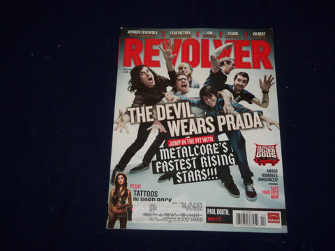2010 MARCH/APRIL REVOLVER MAGAZINE - THE DEVIL WARS PRADA - SP 9956
