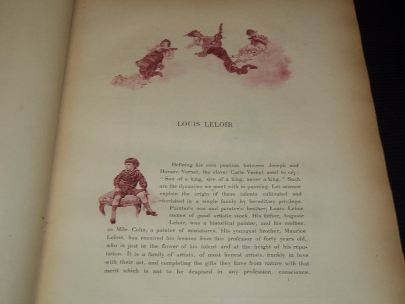 1883 SOCIETY OF FRENCH AQUARELLISTS 2 VOLUMES NO. 132 BY EDWARD STRAHAN - #8