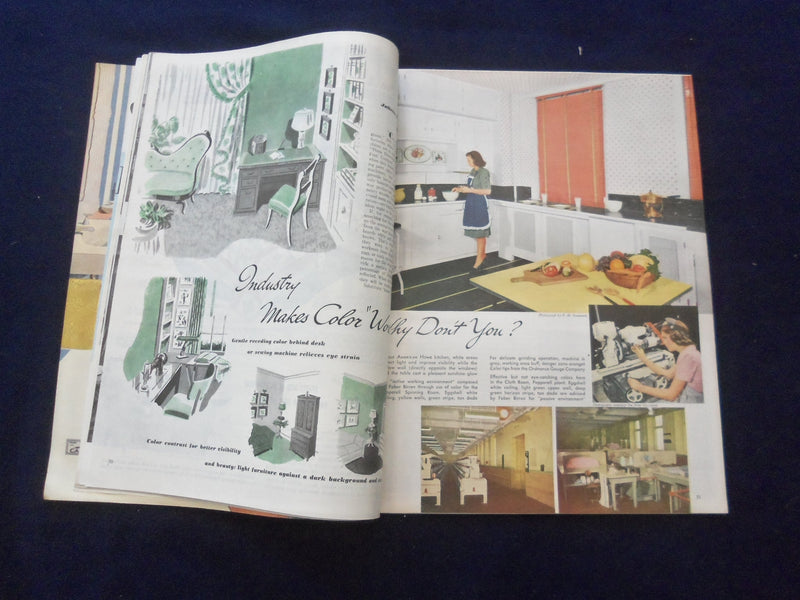 1945 JANUARY THE AMERICAN HOME MAGAZINE - DREAMS THAT WILL COME TRUE - SP 6118M