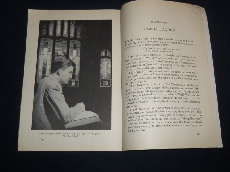 1948 TIME'S LAST HOUR SOFTCOVER BOOK BY ARTHUR MAXWELL - J 9295