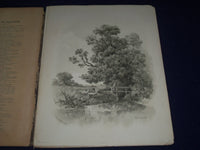 LATE 1800'S SIX MONOCHROME LANDSCAPE STUDIES BY ALBERT BOWERS NO. 192 - WR 1128M