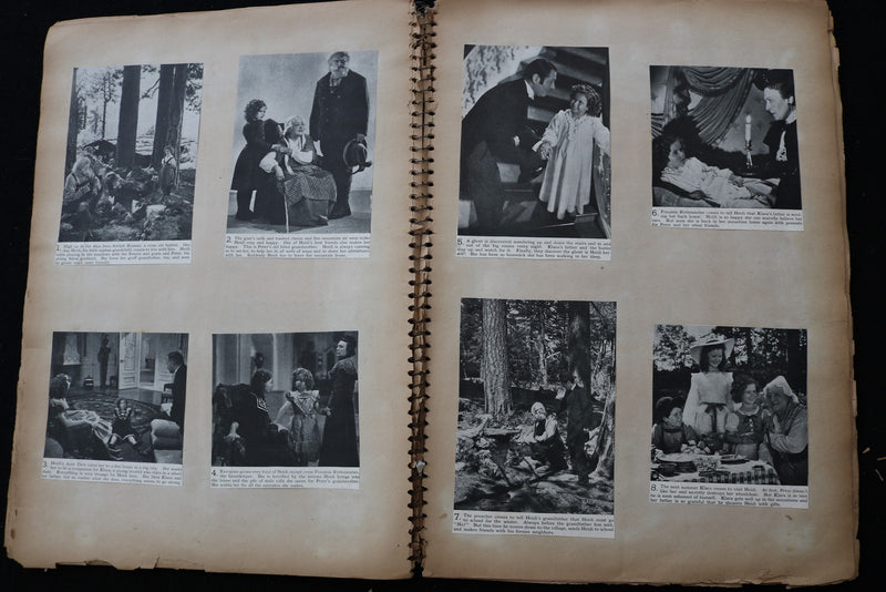 1930'S MOVIE STARS SCRAPBOOK - PAUL MUNI - JAMES CAGNEY - ERROL FLYNN - E 24939