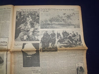 1945 MARCH 26 NEW YORK TIMES - 3D ARMY CROSSES MAIN IN 27-MILE DASH - NP 6677