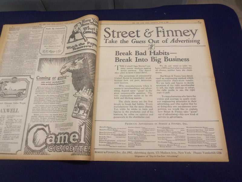 1920 JUNE 5 NEW YORK TIMES - MOSES CONDEMNS AWARDS TO LOWDEN - NT 9105