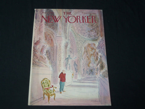 1971 AUGUST 21 NEW YORKER MAGAZINE FRONT COVER ONLY - GREAT ART FOR FRAMING