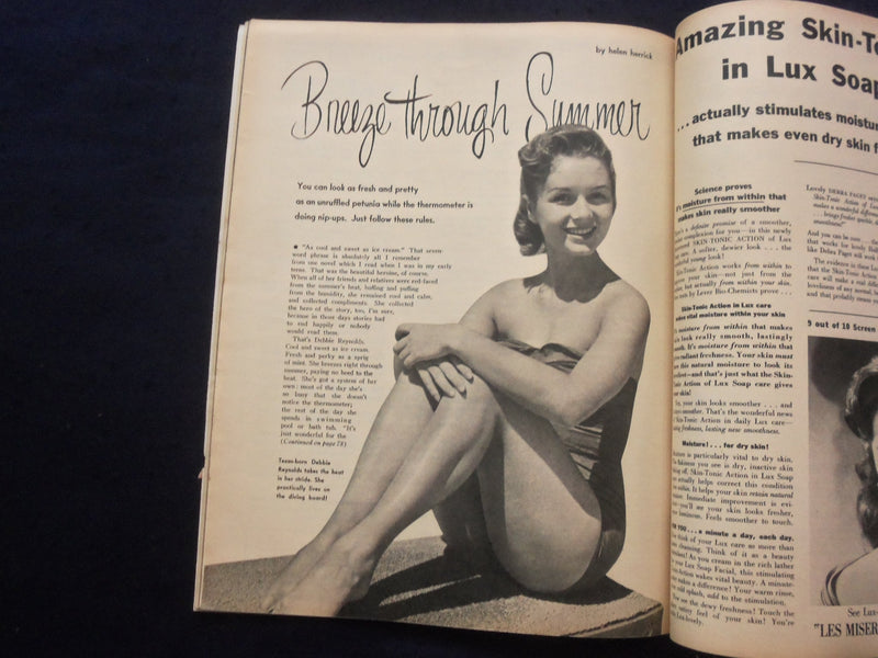 1952 AUGUST SCREEN STORIES MAGAZINE - BING CROSBY & JANE WYMAN COVER - SP 4780P
