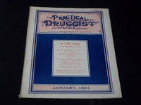 1931 JANUARY THE PRACTICAL DRUGGIST MAGAZINE - E 4390